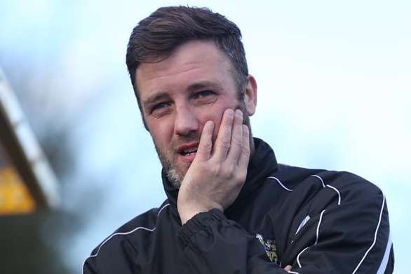 Maidstone United boss Jay Saunders wants more options to choose from next season Picture: Martin Apps