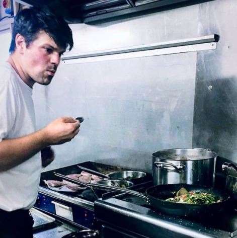 Stephen Gadd has been a chef for 17 years and has run pop-ups around Thanet