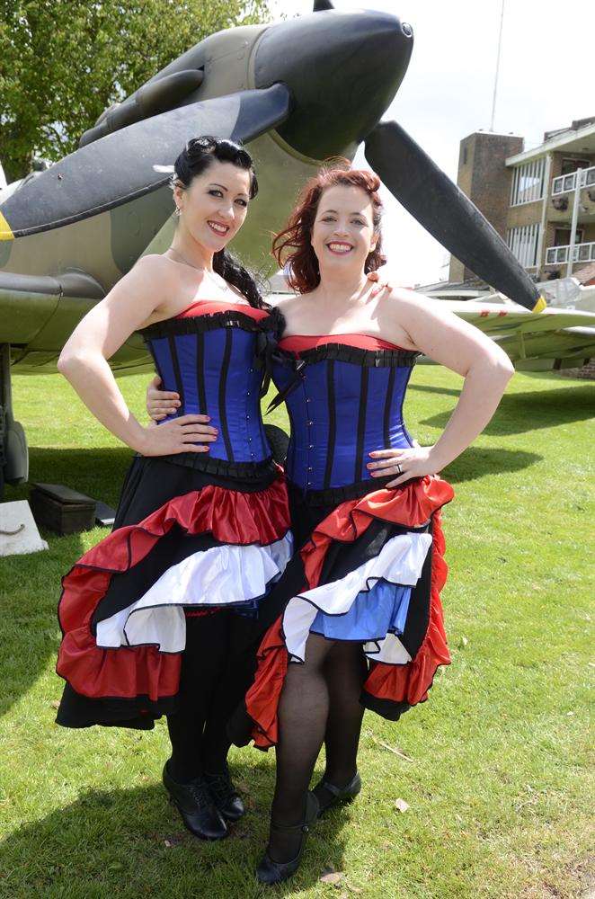 The launch of the War and Peace Revival at Folkestone Racecourse