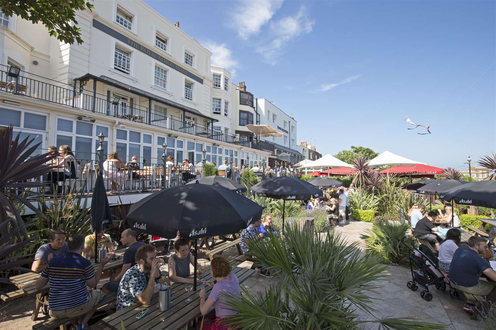 Shepherd Neame have submitted plans to revamp the seafront terrace at the Royal Albion Hotel in Broadstairs