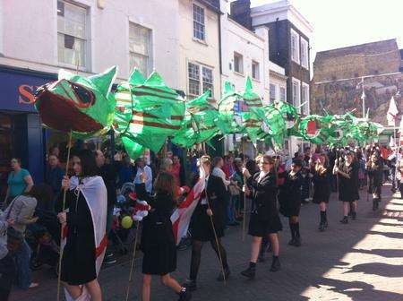 St George's parade, Dartford