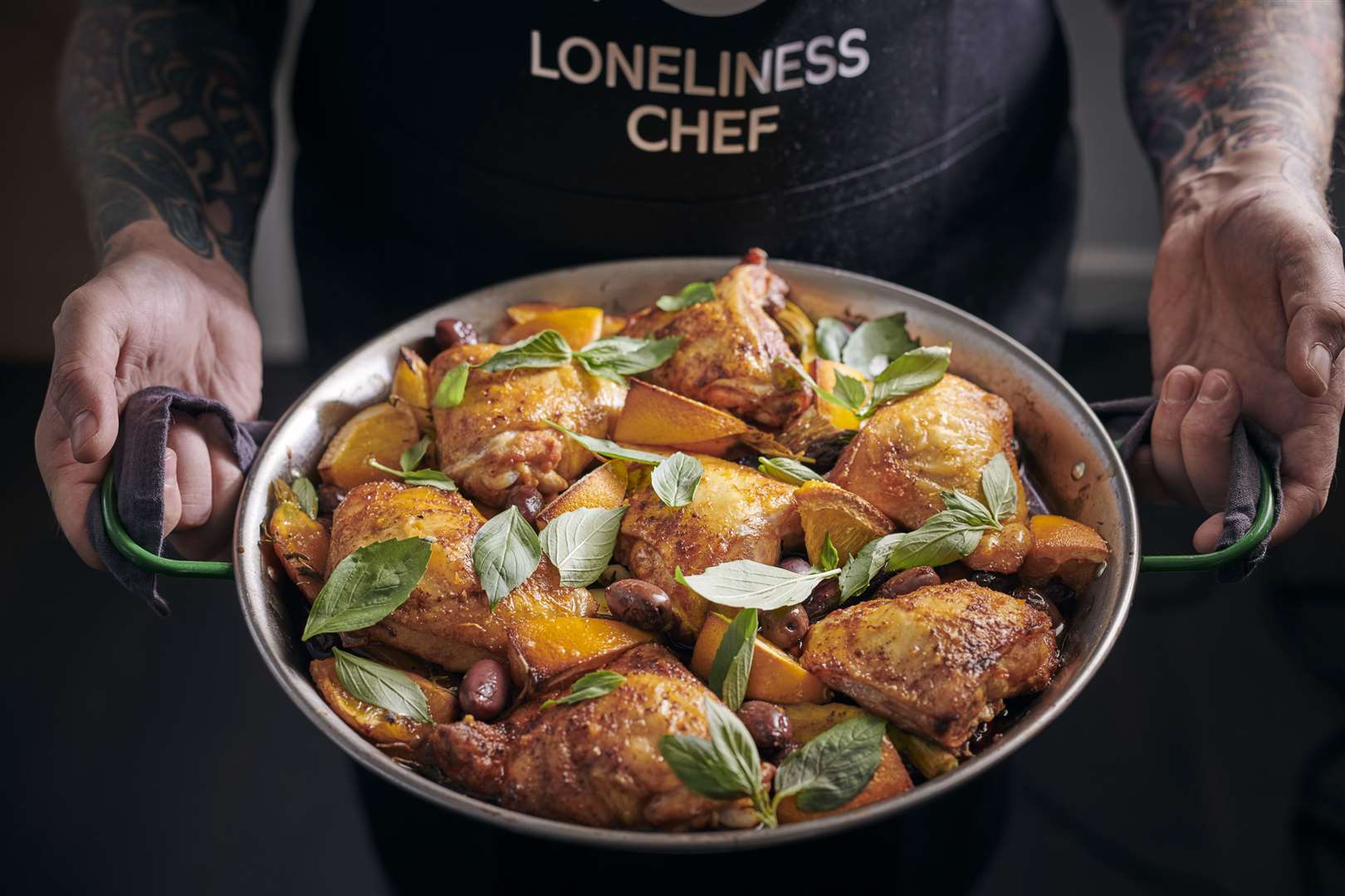Andrew has created original recipes that encourage cooking and eating together, in a bid to combat loneliness. Phot Credit: SpareRoom/Campaign to End Loneliness (18287715)