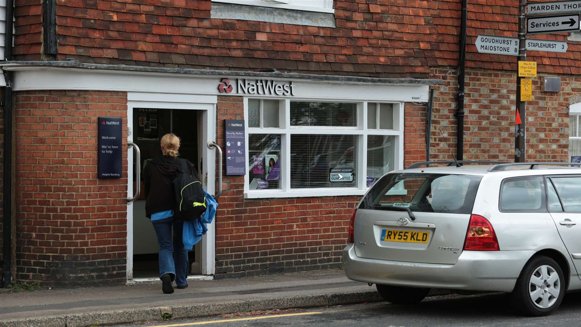 The NatWest branch in Marden will close in 11 days