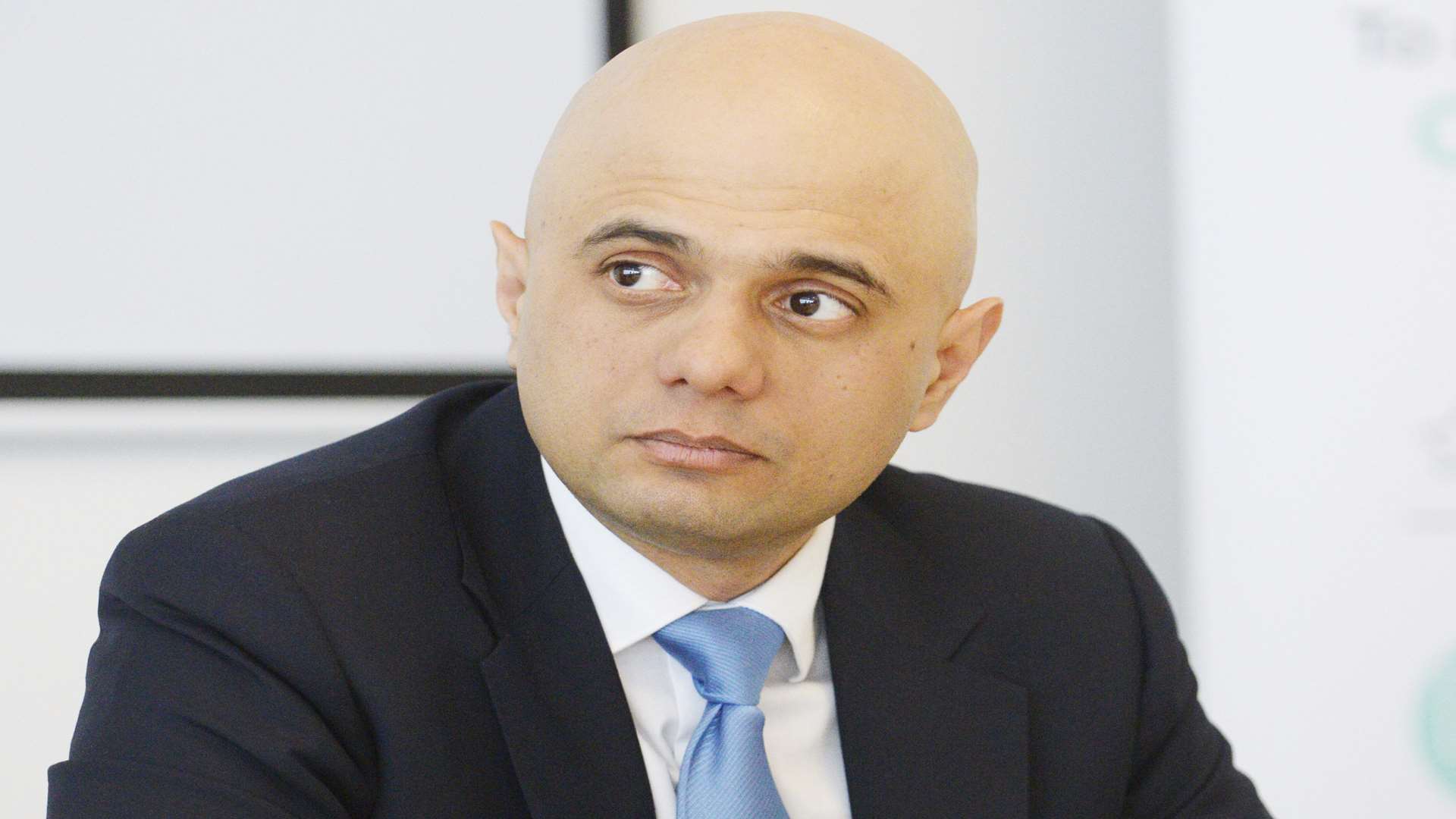 Sajid Javid on a visit to Maidstone earlier this year. Picture: John Hall Photography