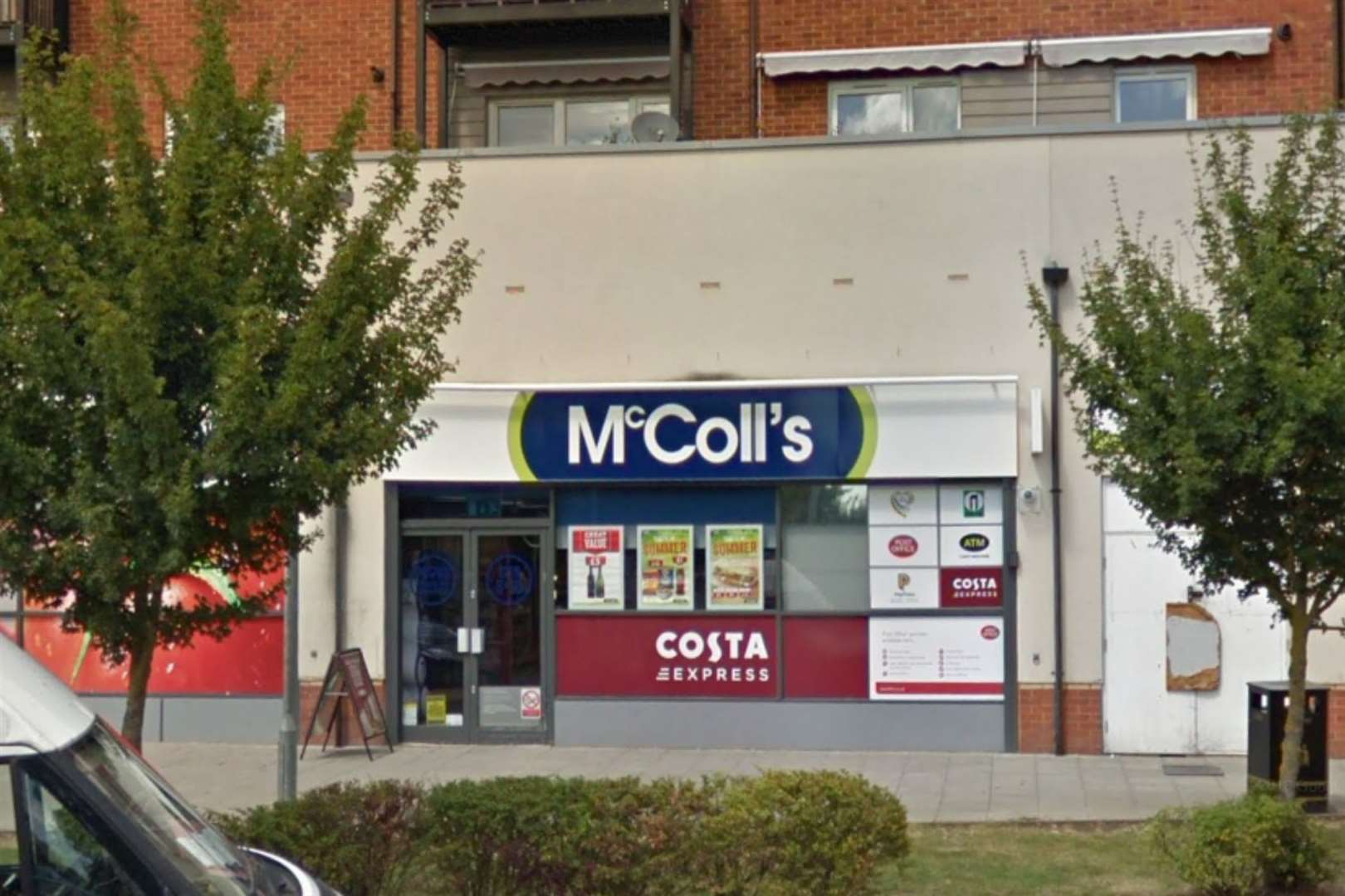 The Stanhope McColls was targeted overnight. Photo: Google Street View