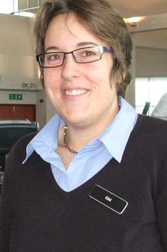 Stour Centre manager Kim Walters