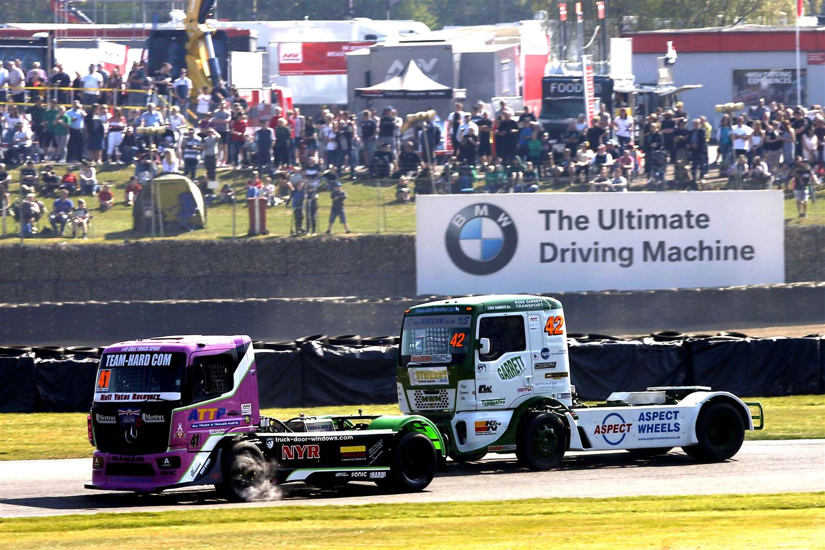 British Truck Racing Championship date moved so fans can hopefully attend at Brands Hatch Picture: Simon Hildrew