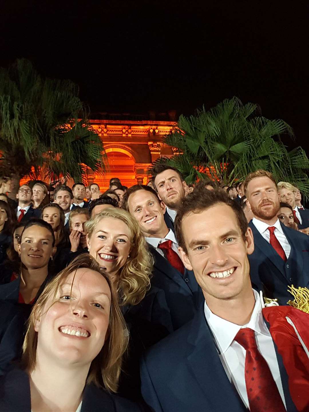 Tracey Crouch with Team GB in Rio. Picture: @tracey_crouch on Twitter