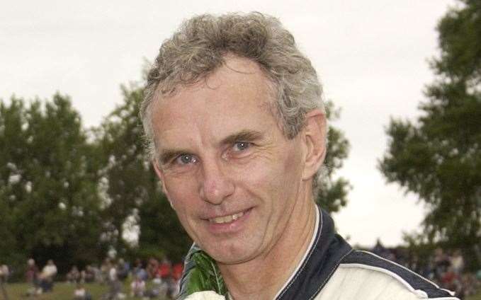 BTCC legend Andy Rouse, pictured at Brands Hatch in August 2003, has helped Birley solve his Escort's engine issues