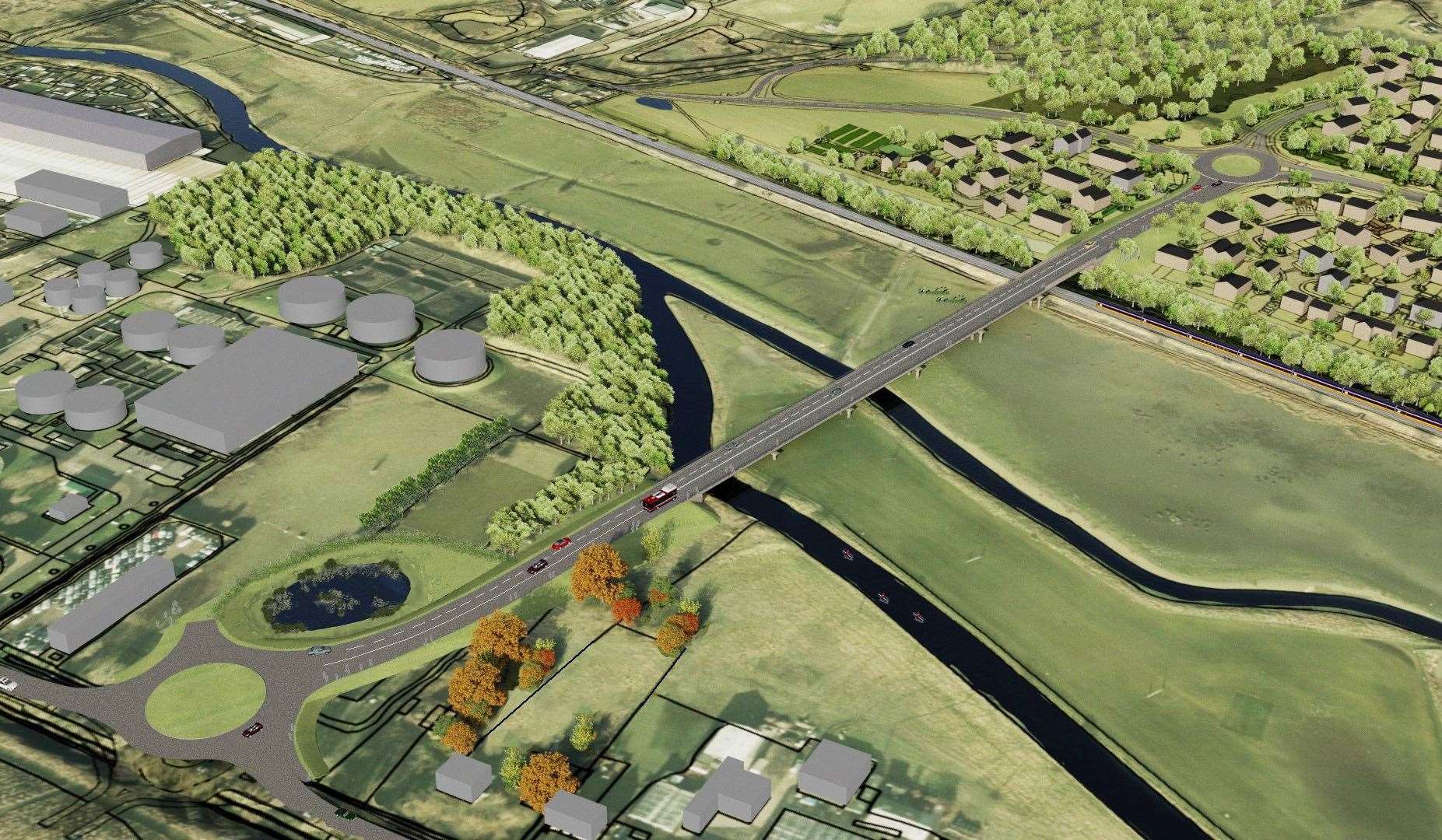 KCC bosses say the latest predicted completion date for the Sturry Link Road is the end of 2026