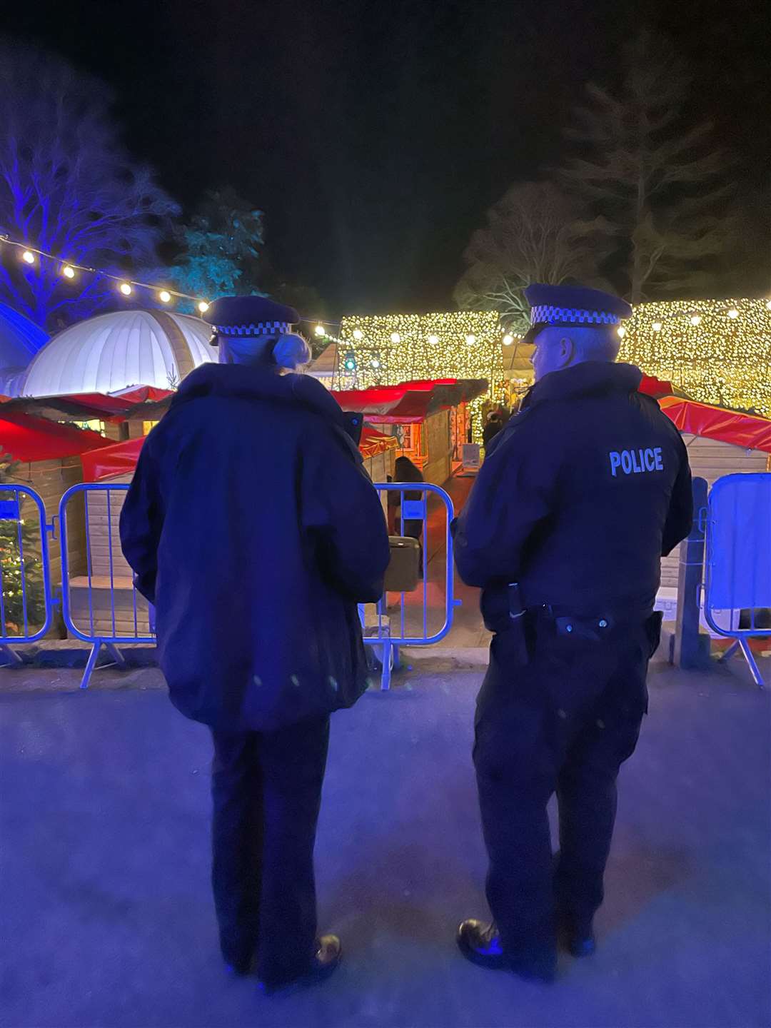 Police from Tonbridge and Malling Community and Safety patrolled Tonbridge town centre on Friday, December 10. Picture: Kent Police