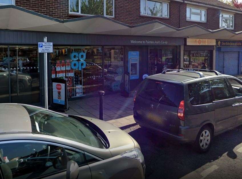 Police were called to the Co-op in Dene Holm Road, Northfleet, on Saturday after staff and customers were pelted with eggs. Picture: Google Maps (27717064)