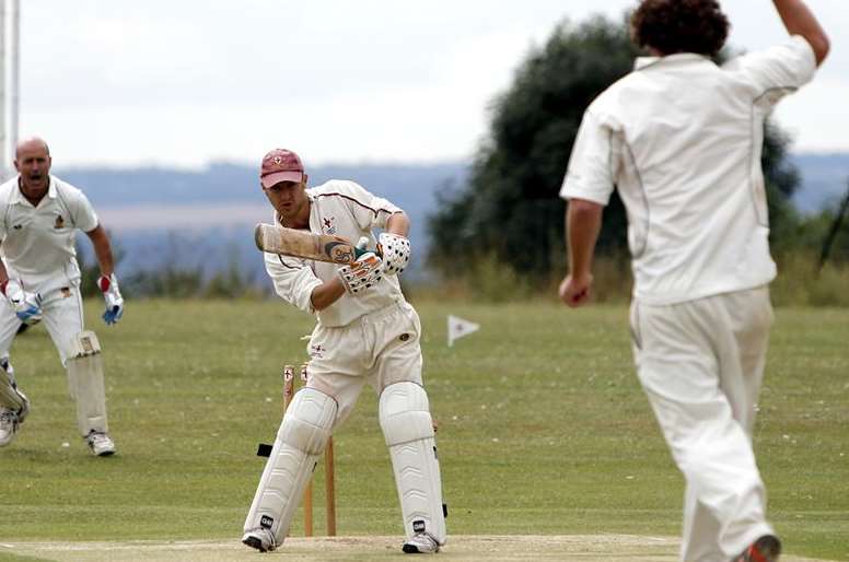 Top order wickets have been tumbling too cheaply according to Minster captain Martin Hammond Picture: Matthew Walker