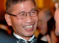 Dr Fok died when a van hit him last New Year's Eve.