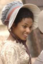 Freema Agyeman filming at Deal Castle. Picture: Terry Scott