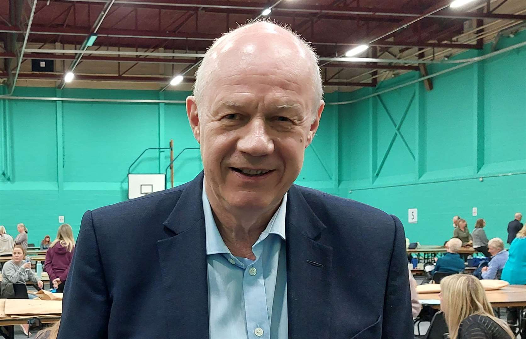 Ashford MP Damian Green is predicted to achieve a slim majority at the next election