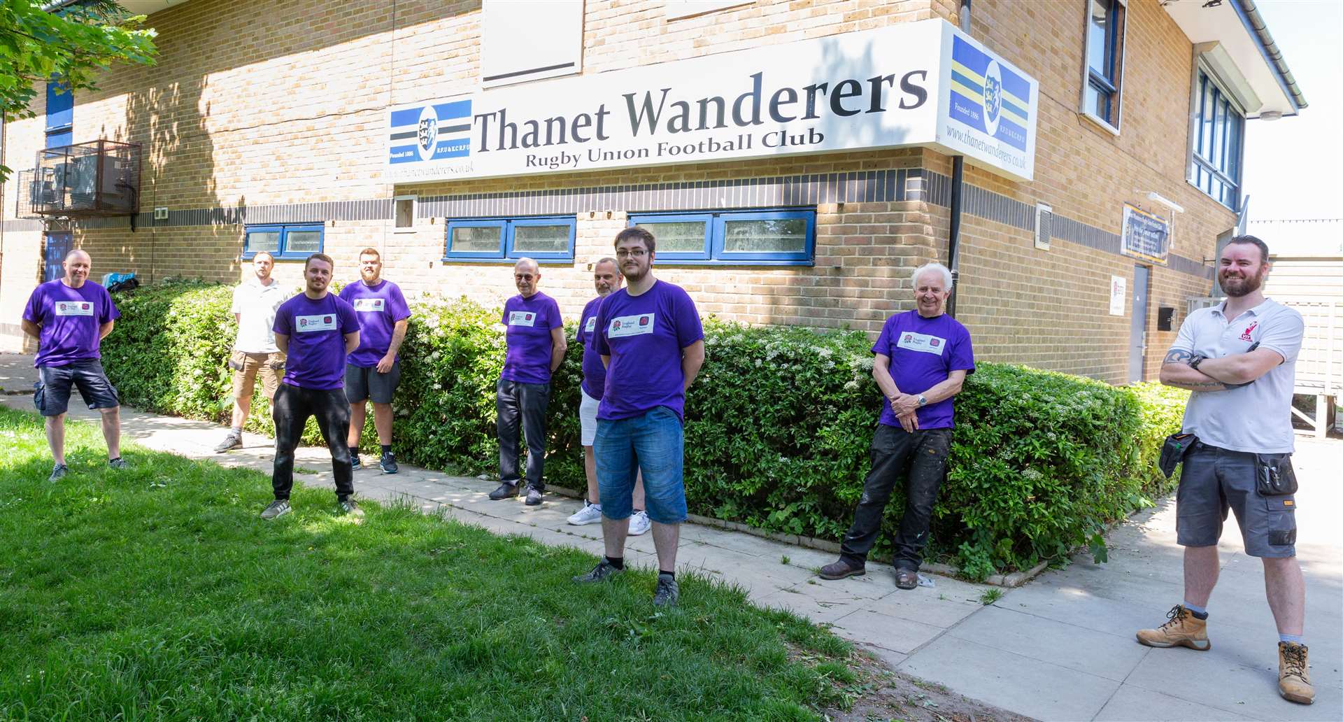 Volunteers at Thanet Wanderers RFC. (49147202)