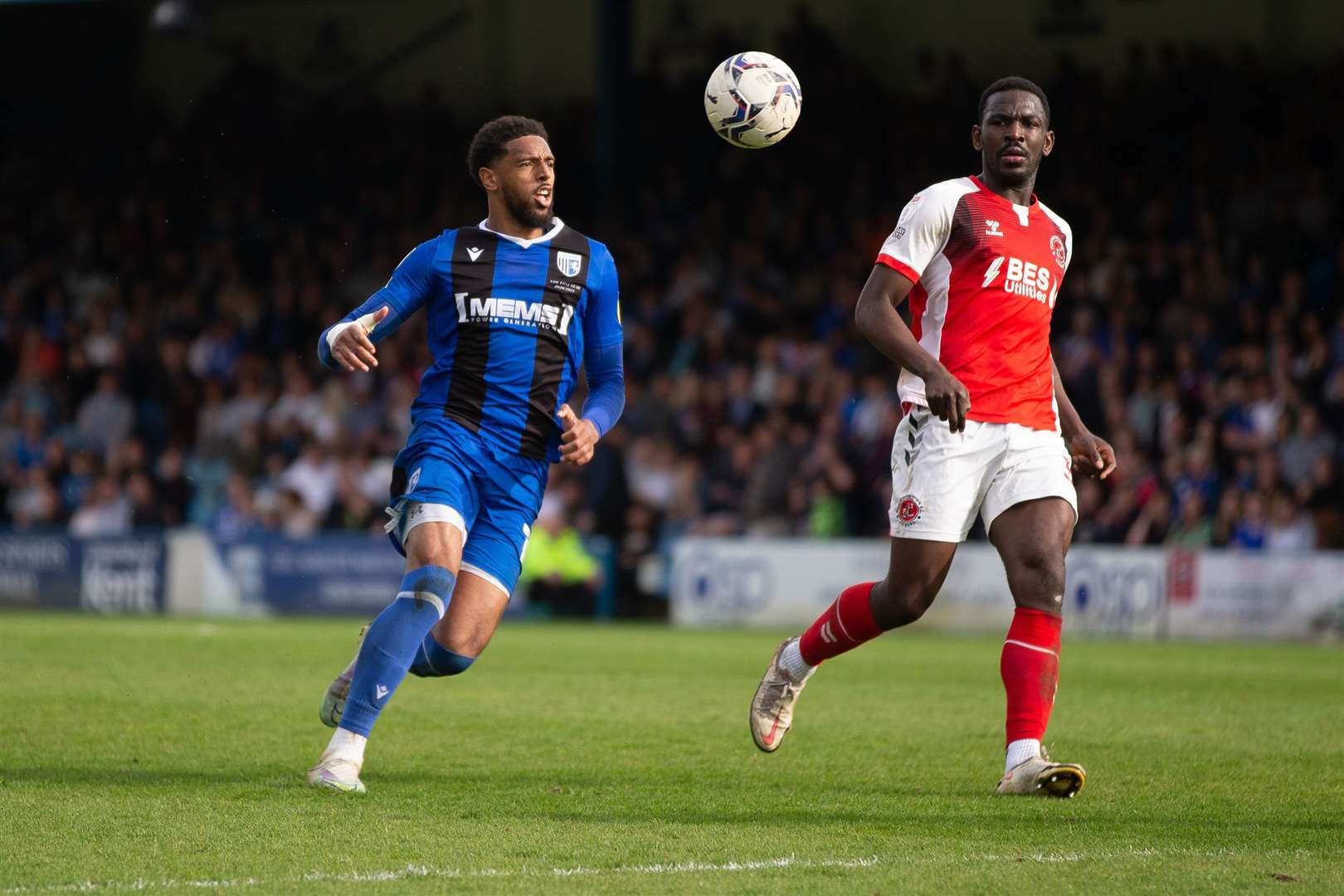 Vadaine Oliver spent the last two seasons with Gillingham and has now joined Bradford City Picture: KPI