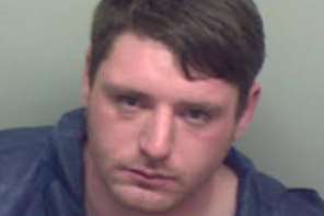 Luke Rundle, 25 from Twydall has been jailed for six years
