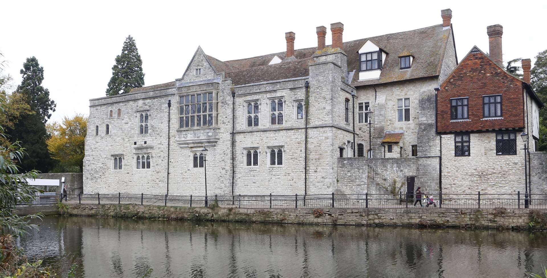 Archbishop's Palace, Maidstone, where Melanie and Tim are getting married today Picture: Andy Jones