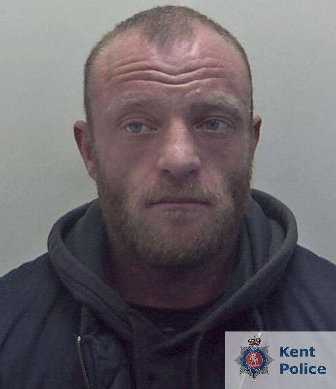 Robert Vyse was locked up last month. Picture: Kent Police