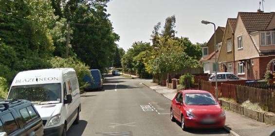 Cockering Road, Thanington. Google street view