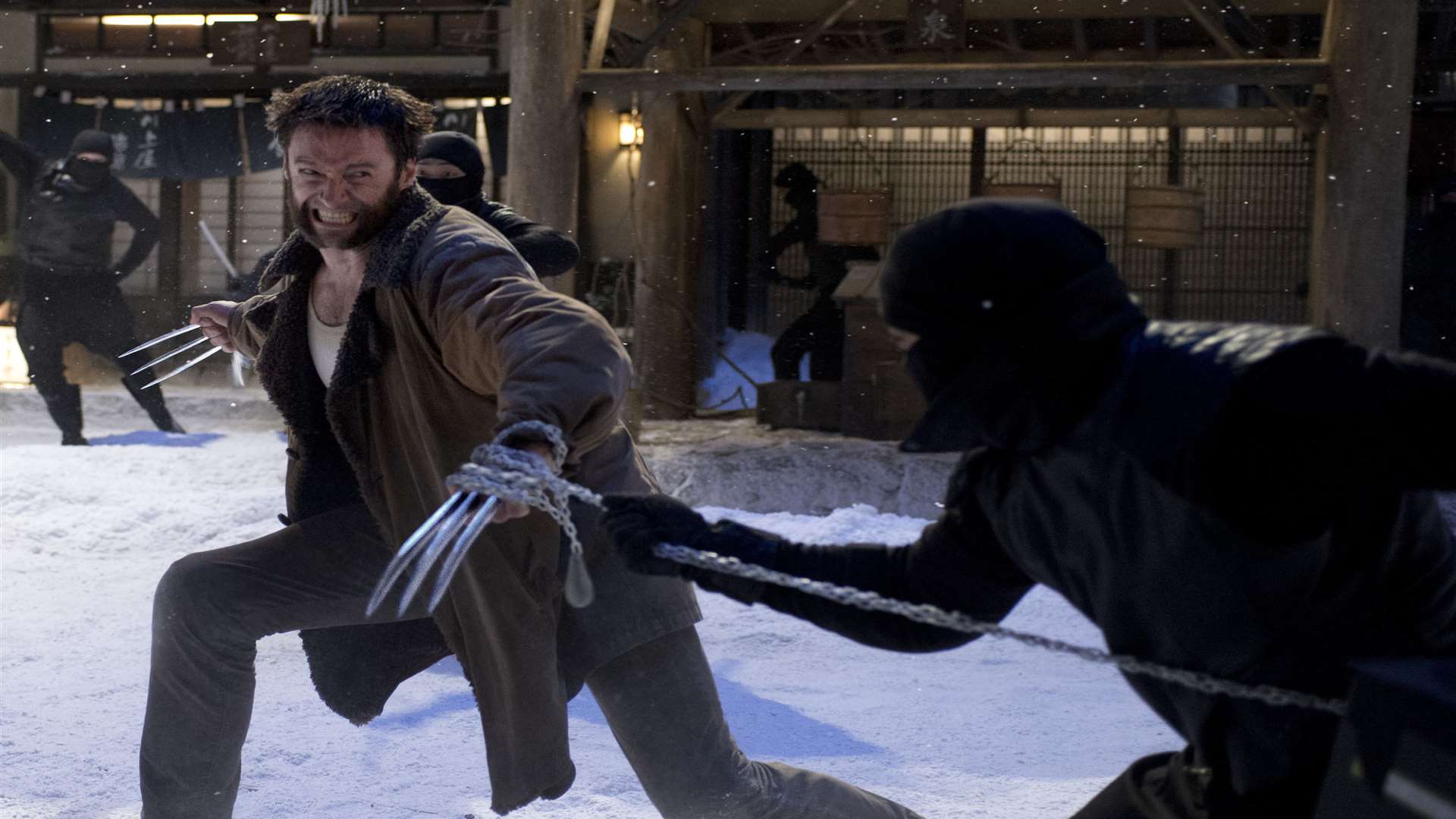 The Wolverine with Hugh Jackman as Logan/Wolverine. Picture: PA Photo/Fox UK.