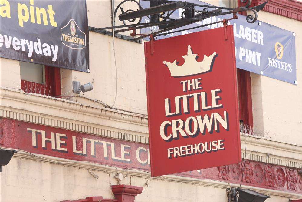 The Little Crown Pub in Chatham High Street