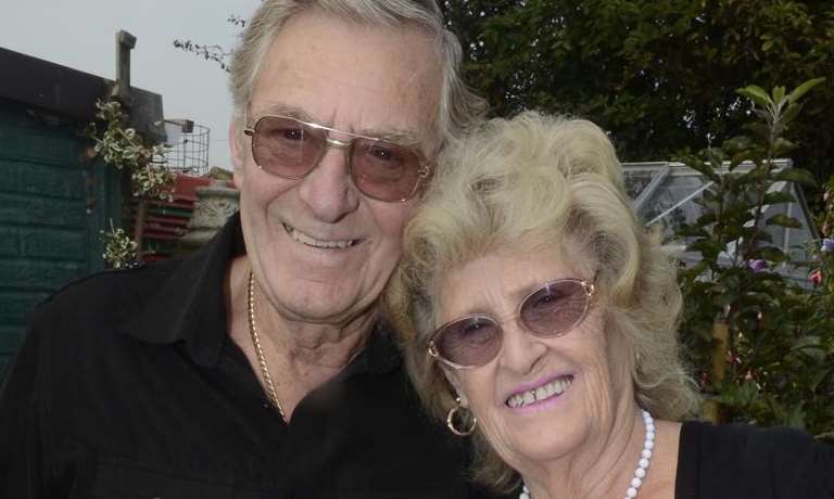 The couple met 66 years ago when they were at school. Picture: Chris Davey