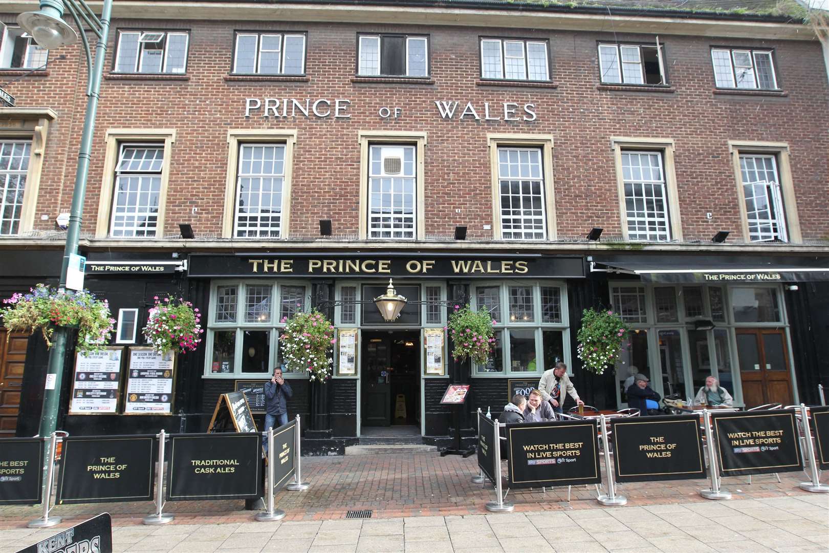 The Prince of Wales Pub on Railway Street, Chatham. Picture: John Westhrop