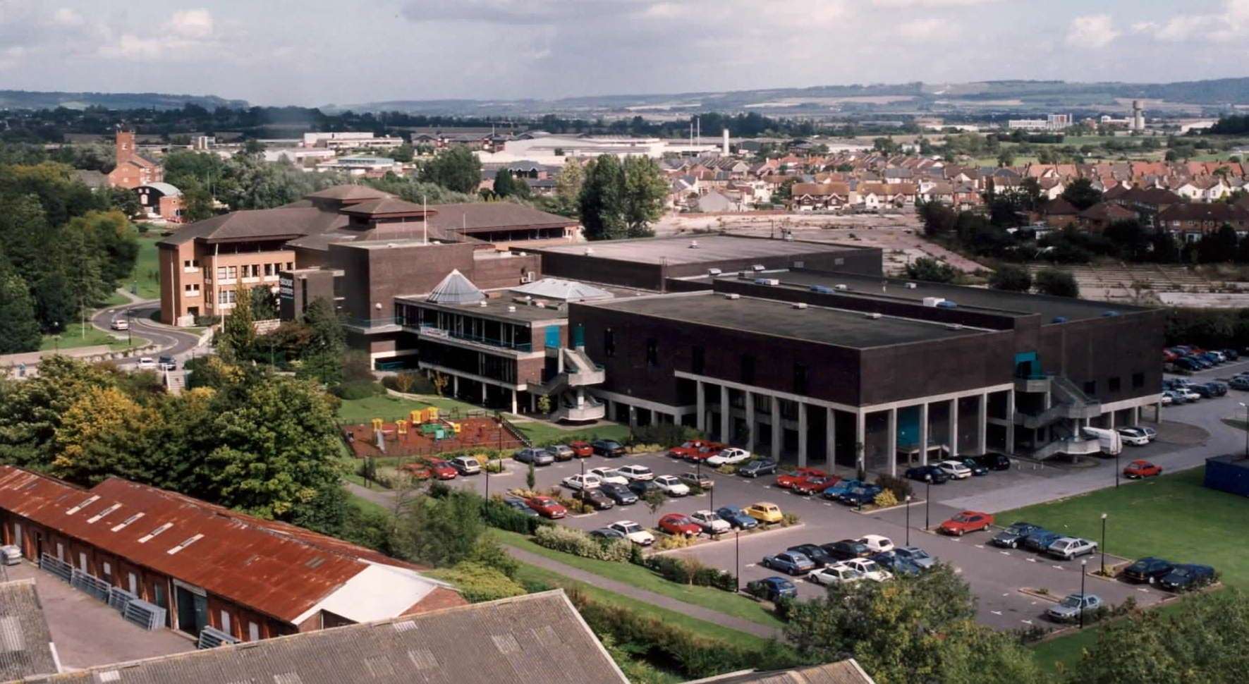 How the Stour Centre used to look before remodelling work was completed in 2007