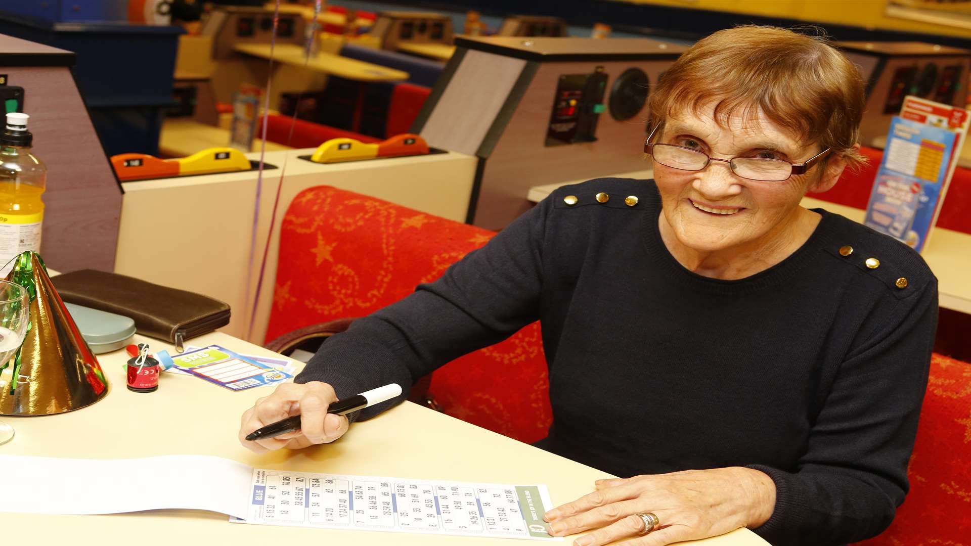 Mary Fuller has been playing bingo for 30 years. Picture: Andy Jones