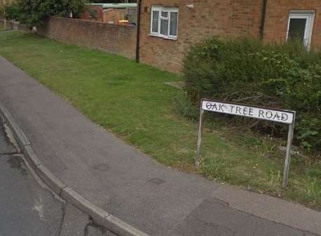 The alleged knife attack happened in Oak Tree Road. Picture: Google.