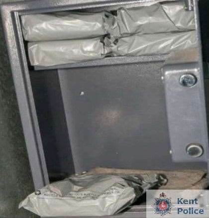 Police seized drugs during David Squires' arrest. Picture: Kent Police