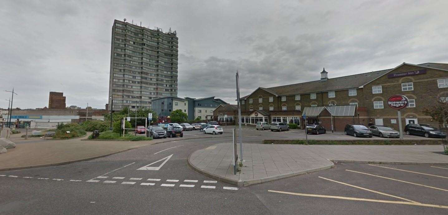 The Premier Inn in Margate next to Arlington House. Picture: Google Street View