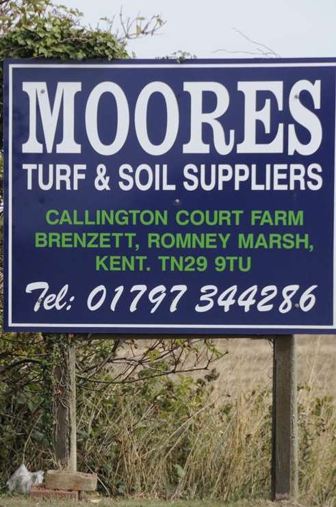 Moores Turf and Top soil at Brenzett Callington Court Farm