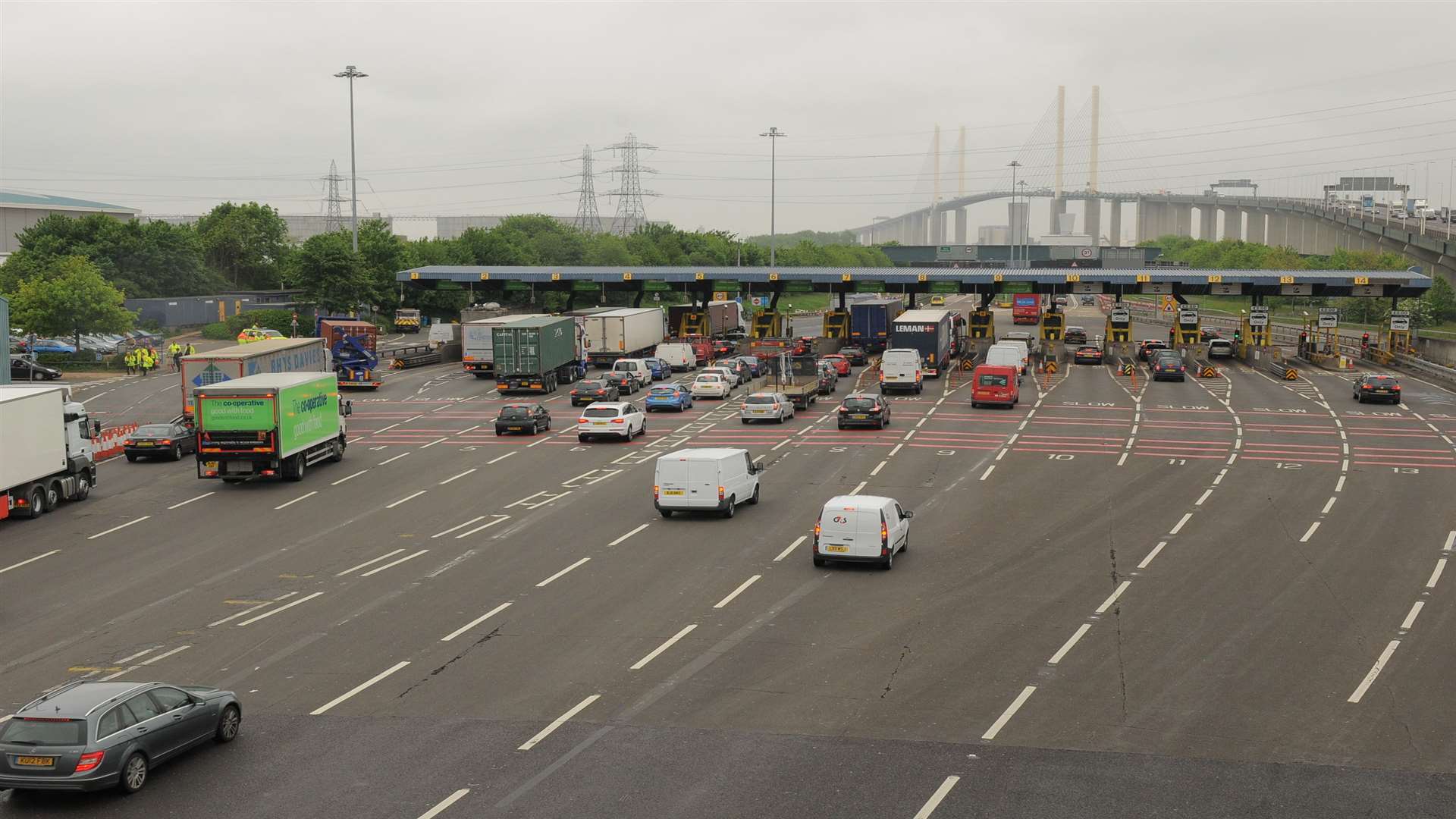 The current Dartford crossing. Picture: Steve Crispe