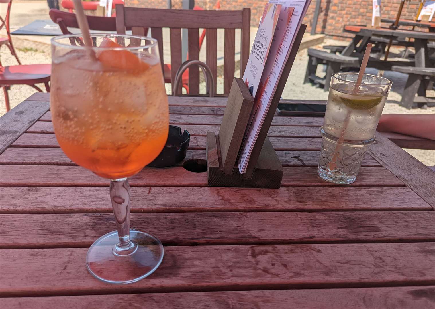 The Aperol Spritz went down a treat