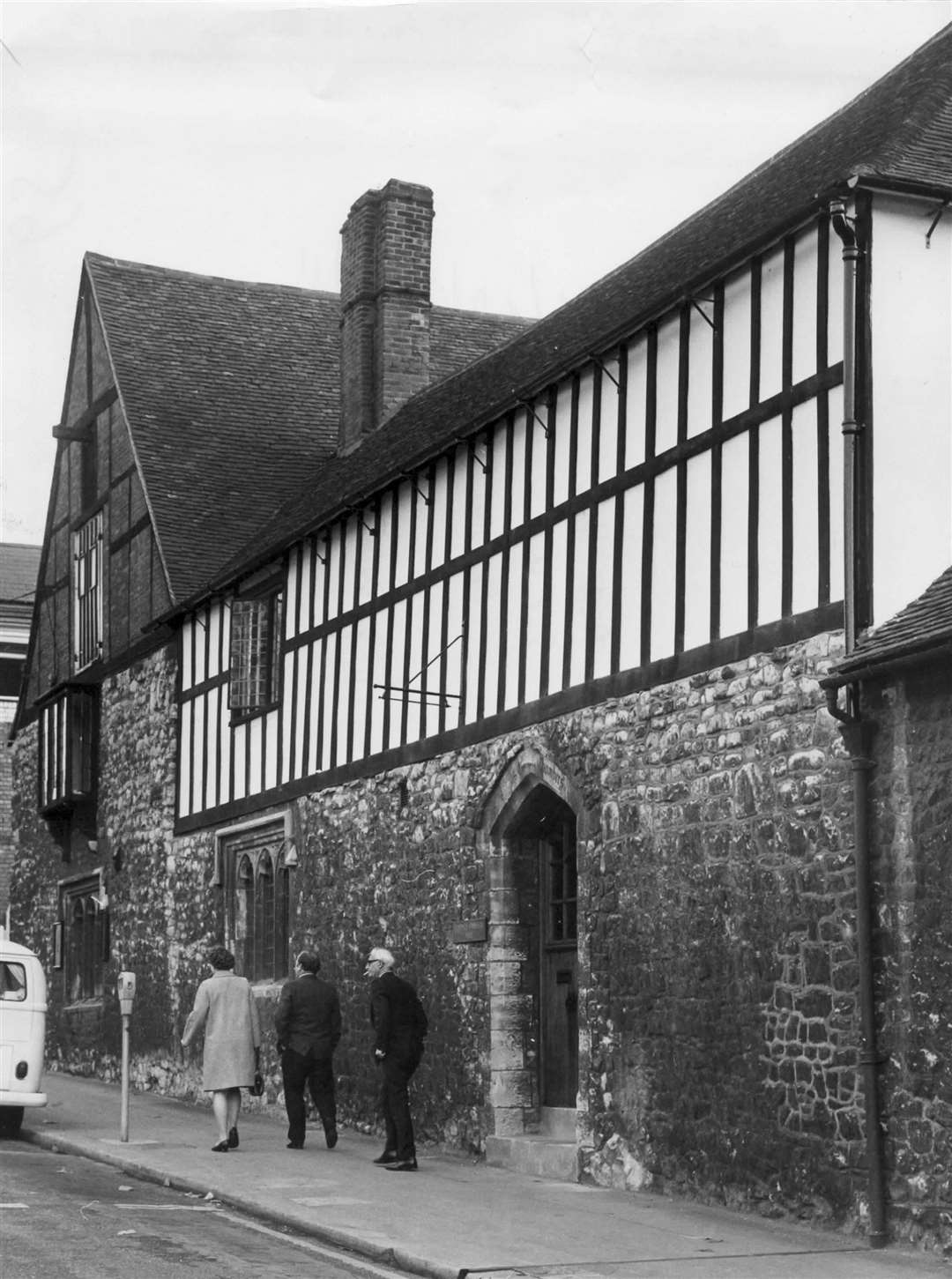 An archive picture of Corpus Christi Hall in Earl Street in November 1971