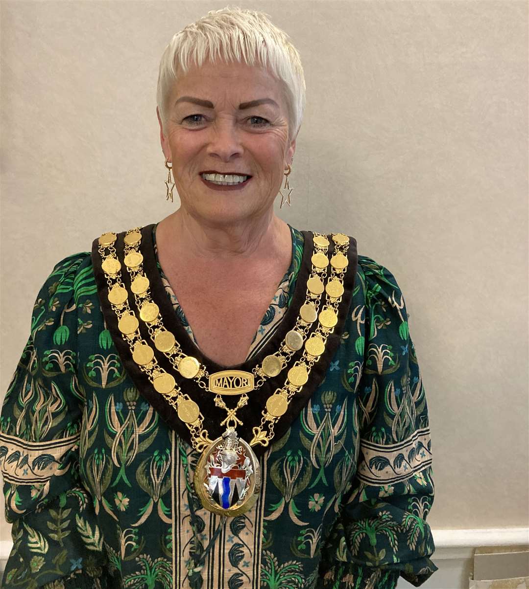 The Mayor of Tonbridge and Malling, Cllr Sue Bell