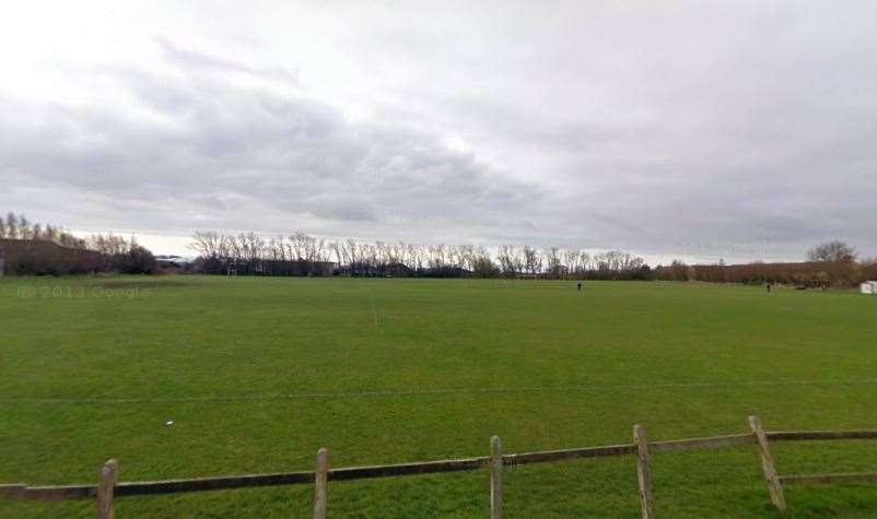 The recreation ground off Station Road, New Romney. Picture: Google
