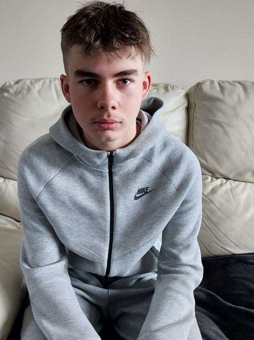 Harvey Smith, aged 14 and from Ashford, is missing. Picture: Kent Police