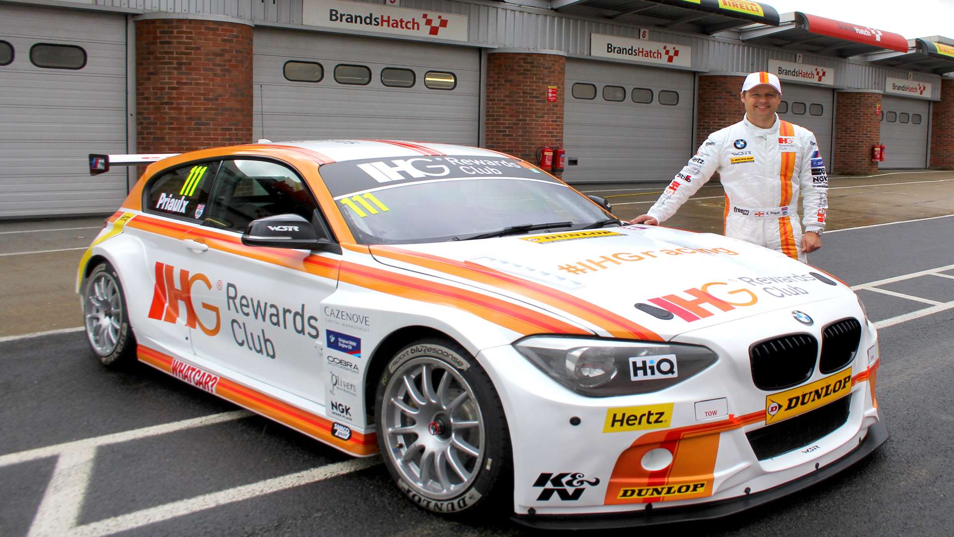 Triple World Touring Car Champion Andy Priaulx makes his BTCC return at Brands Hatch