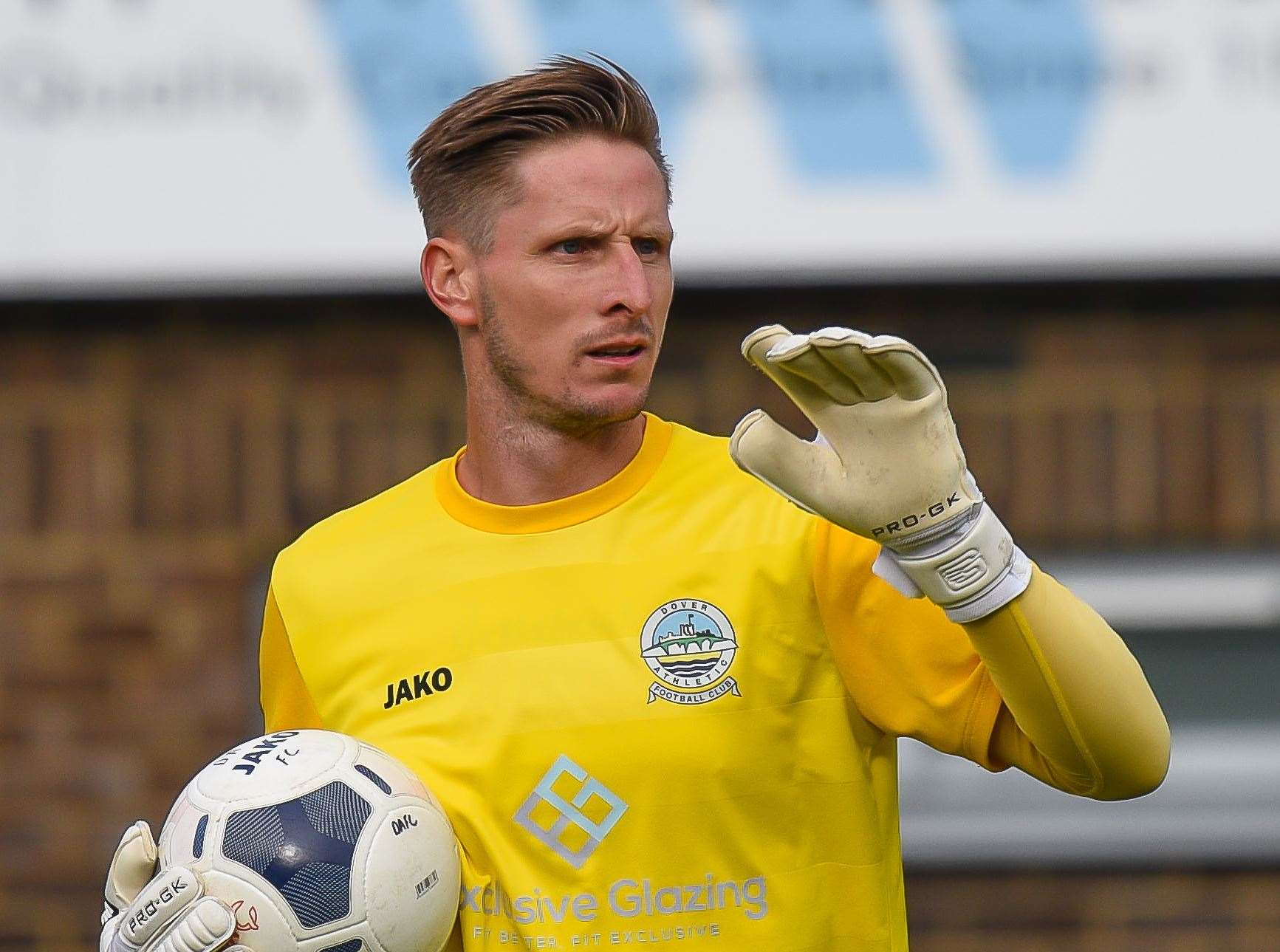 Goalkeeper player-coach Lee Worgan has left Dover Athletic Picture: Alan Langley