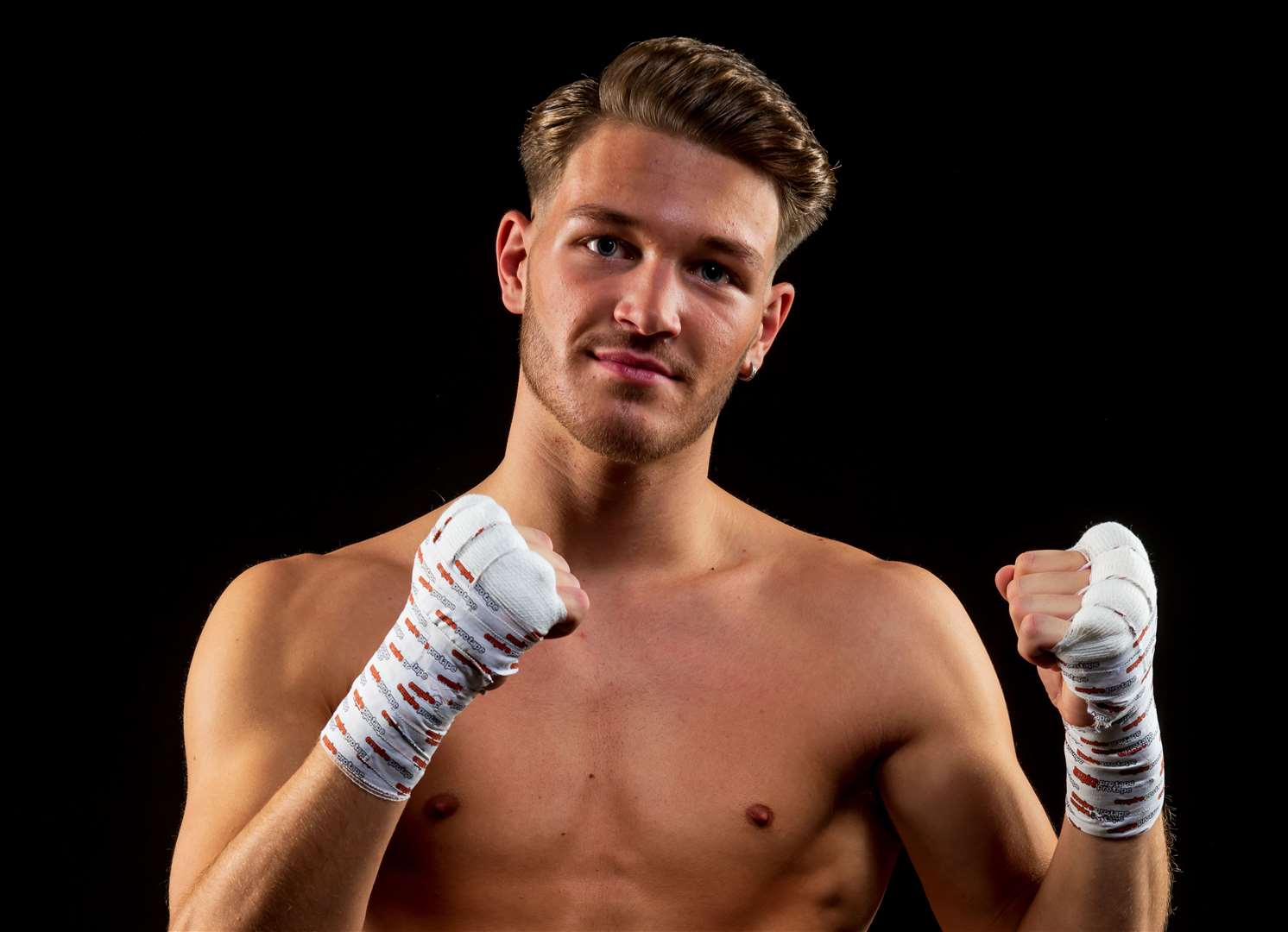 Medway professional boxer Charlie Hickford ahead of his debut fight Picture: TMB Photography Towcester