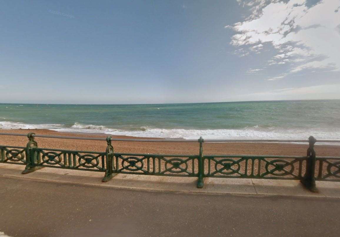 Martin and his family were staying at Brighton Seafront