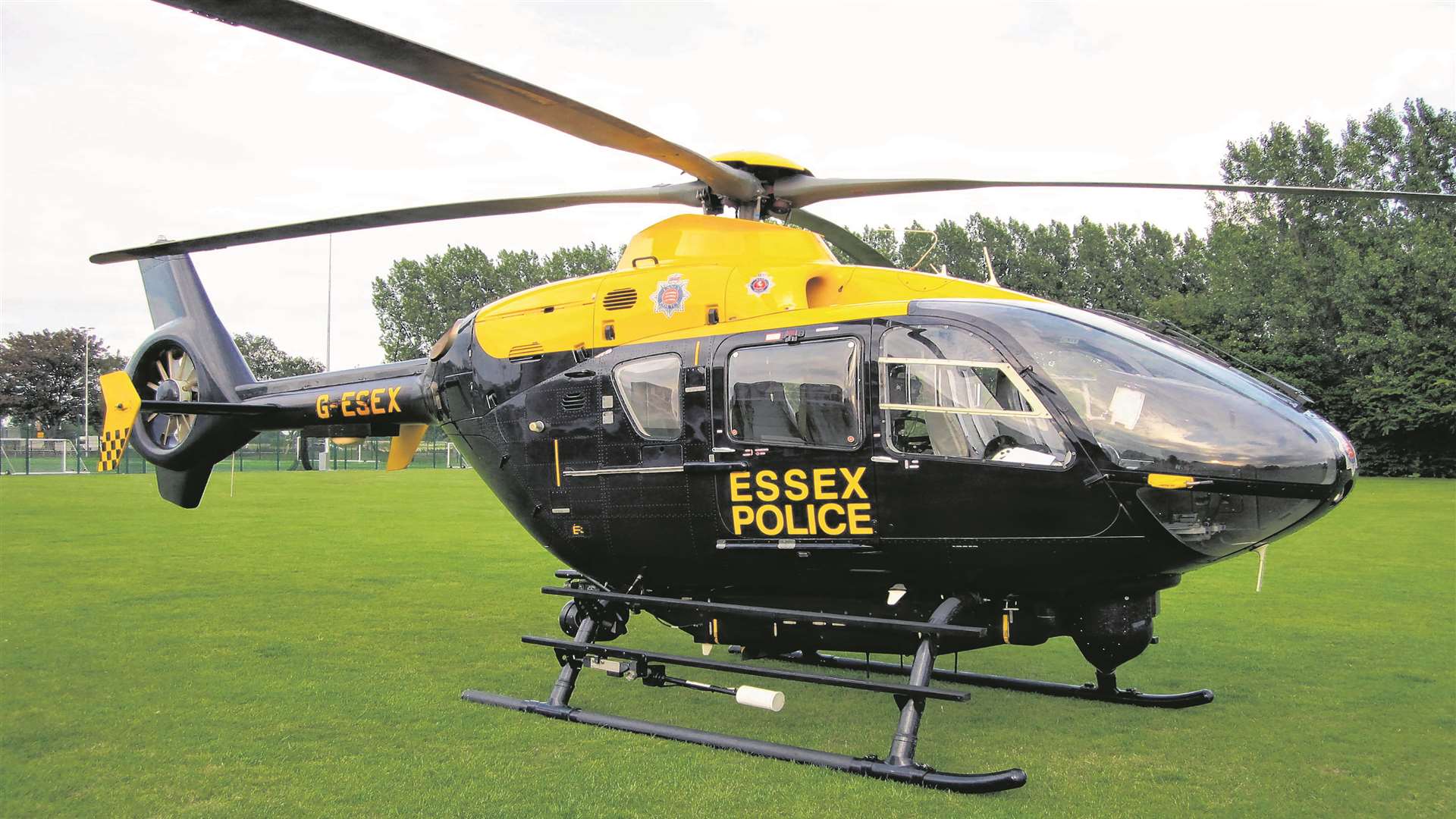 The police helicopter, which covers Kent and Essex. Stock picture.