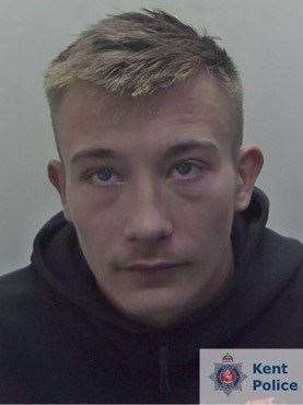 Ryan Bragg from Canterbury has been jailed for three years. Picture: Kent Police