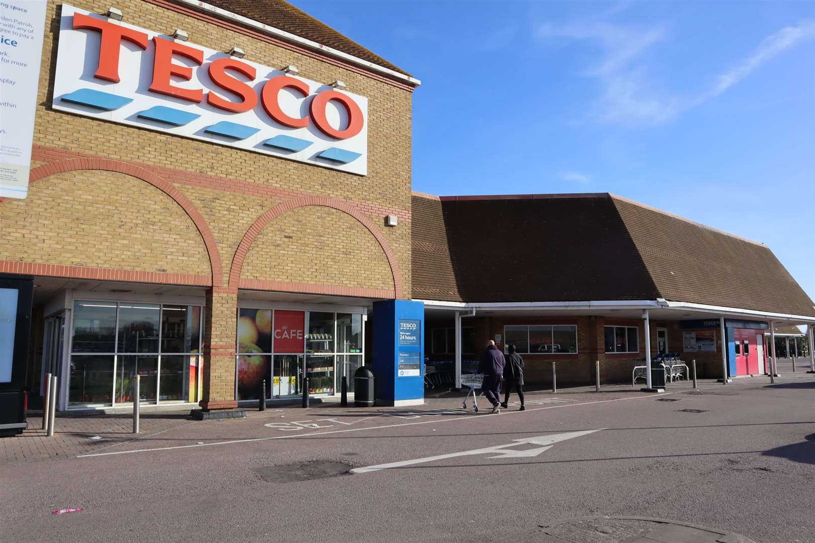 Tesco supermarket in Bridge Road, Sheerness, is being revamped