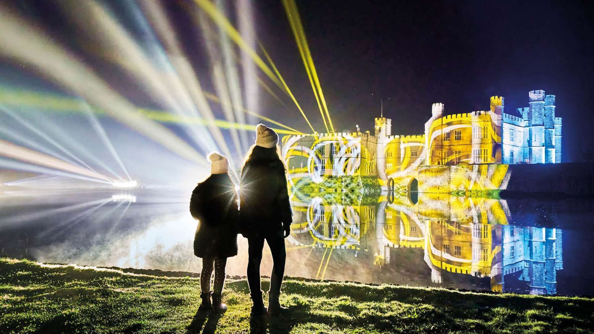 Win tickets to this year’s Christmas Lights at Leeds Castle trail. Picture: Richard Haughton
